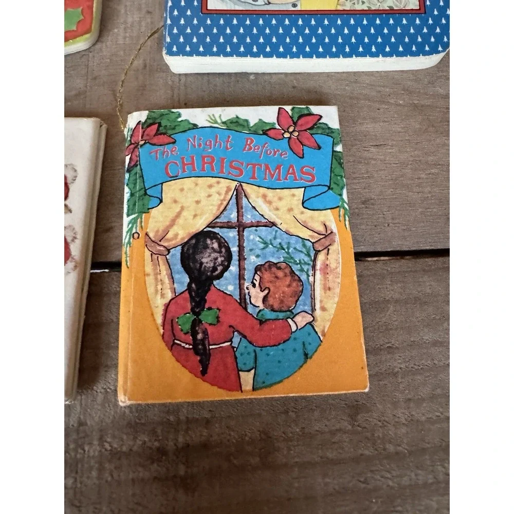 Vintage Children's Christmas‎ Books Christmas Tree Ornaments